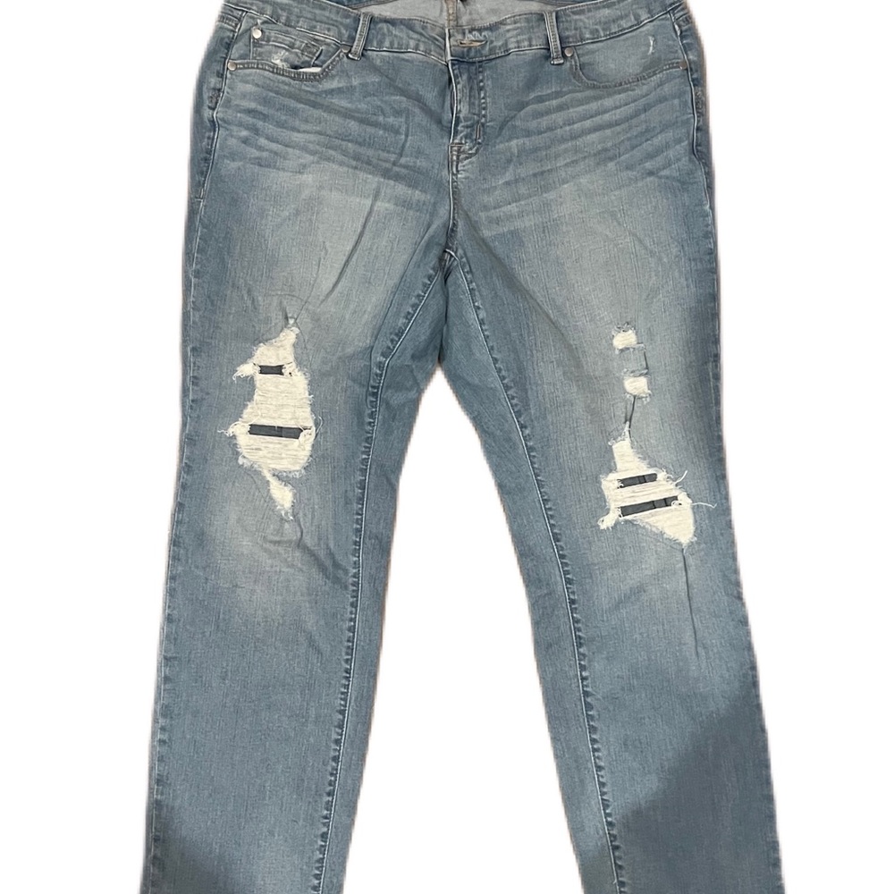 Torrid jeans with holes